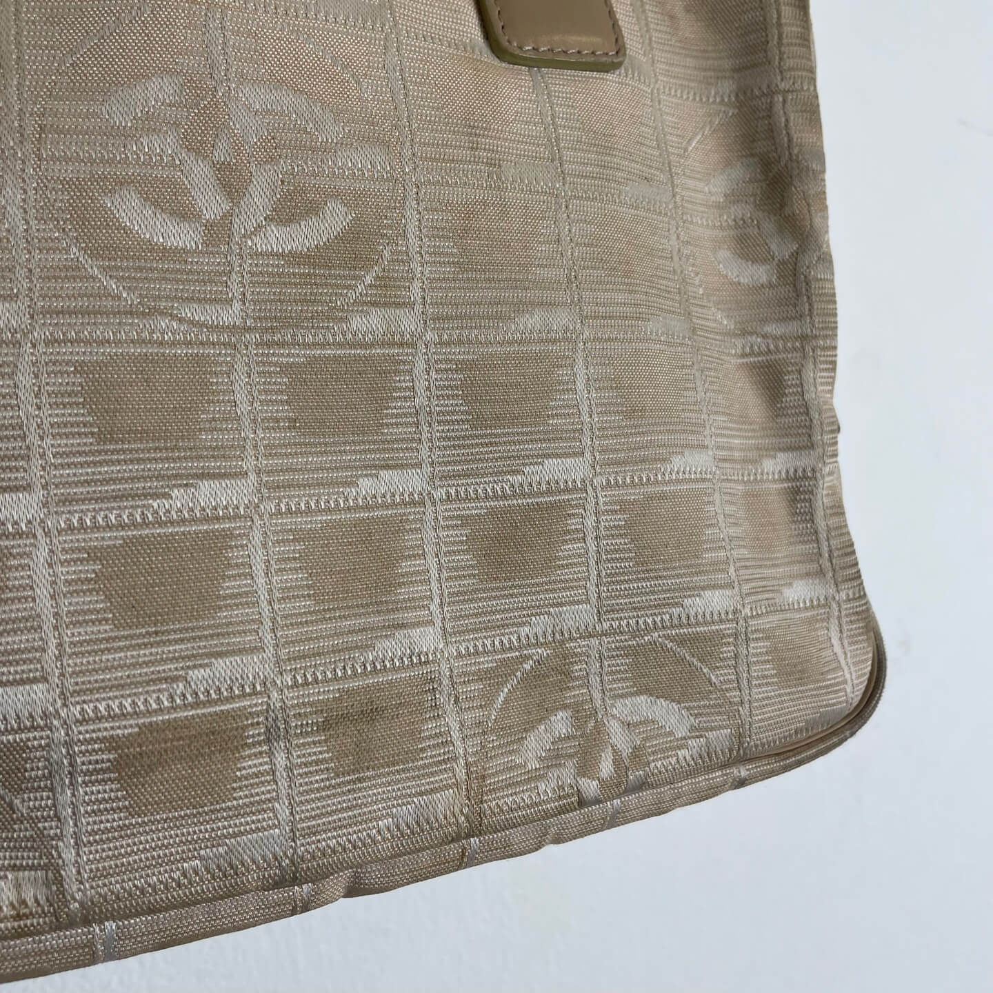 Chanel Travel Line Nylon Hand Bag