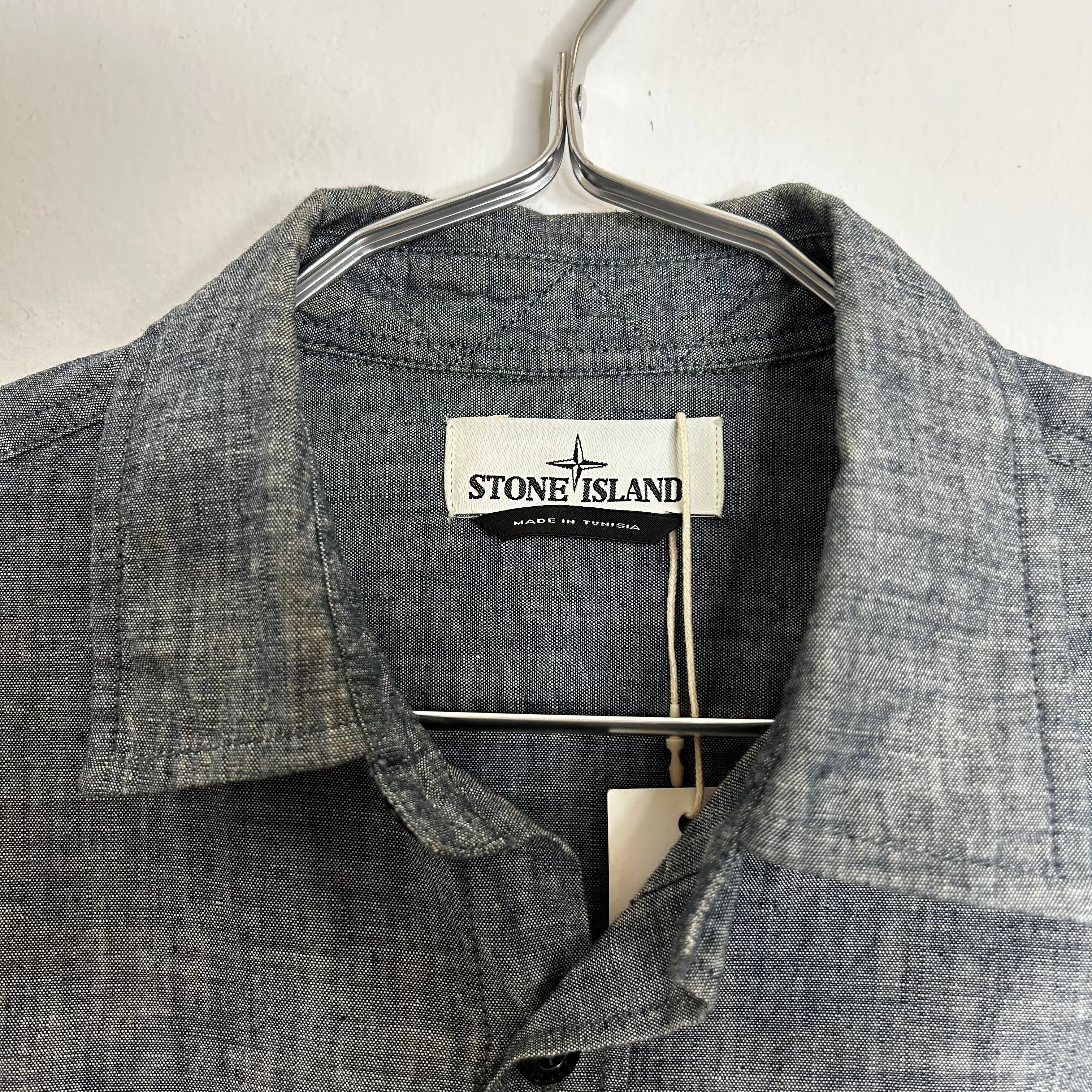 Stone island Chambray Denim shirt