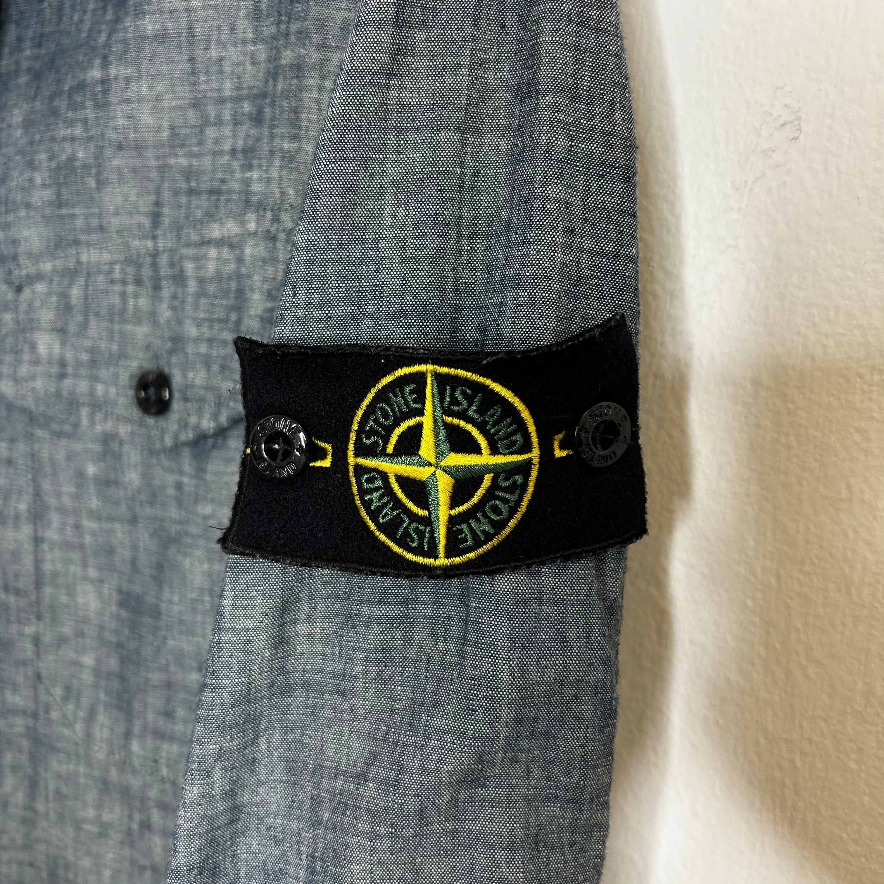 Stone island Chambray Denim shirt