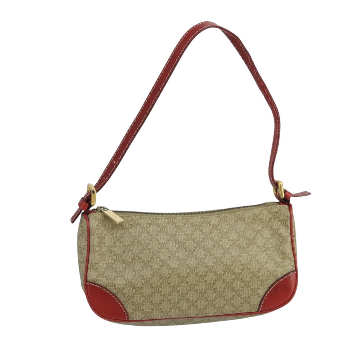 CELINE Macadam Canvas Hand Bag