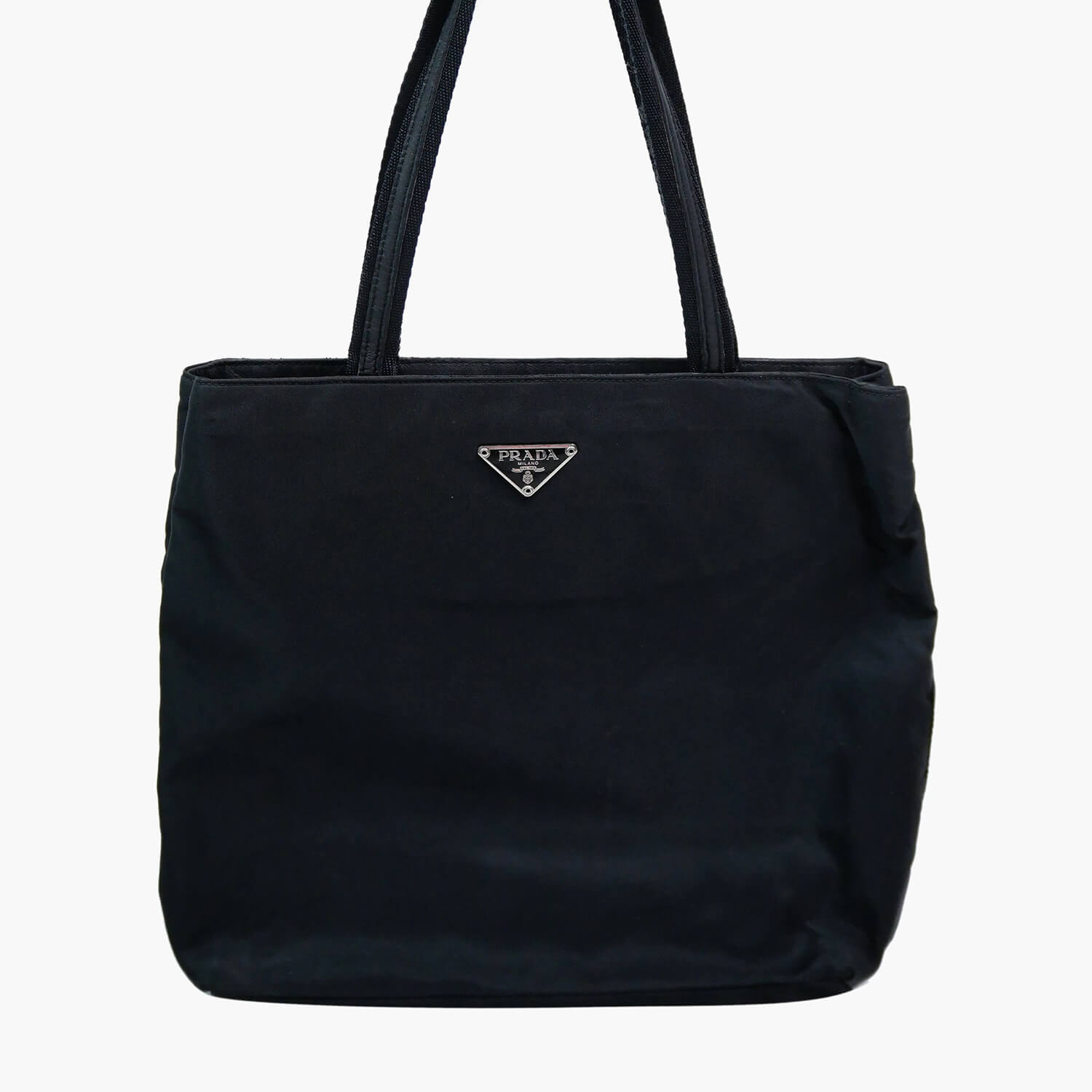 Prada Black Nylon Tote Bag
