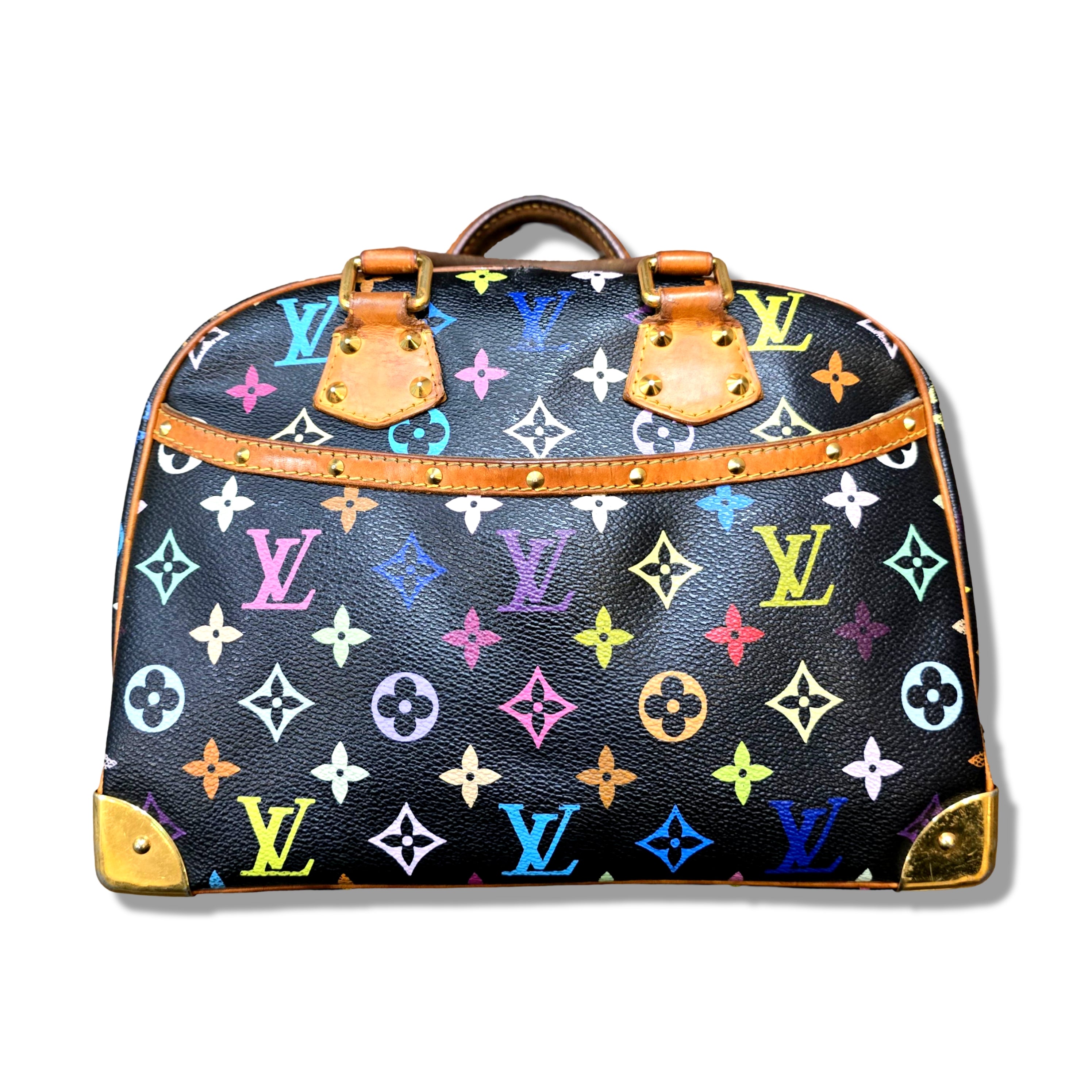 Louis Vuitton X Takashi Murakami Trouville Handbag