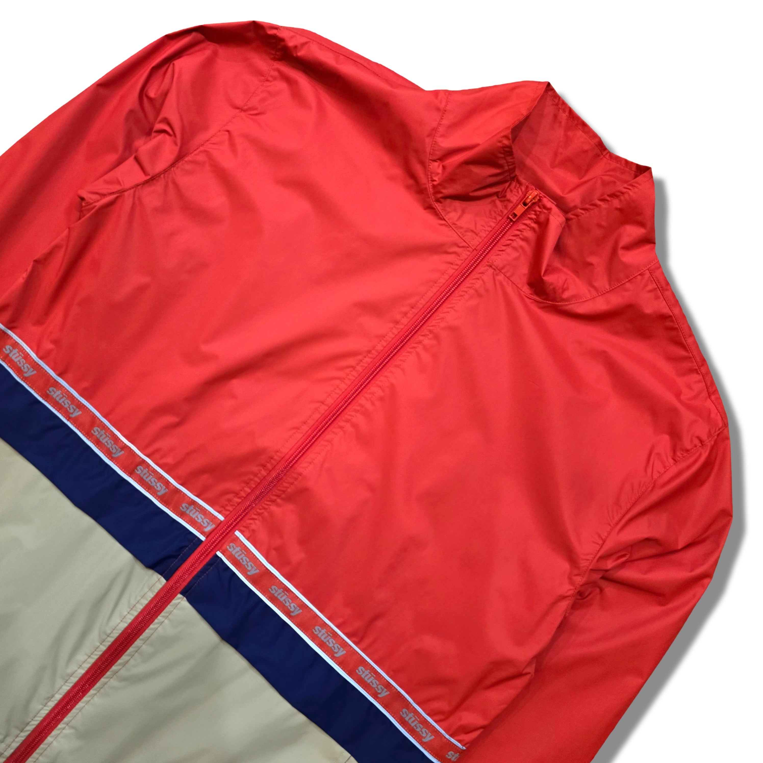 Study Reflective Windbreaker Warm Up Jacket