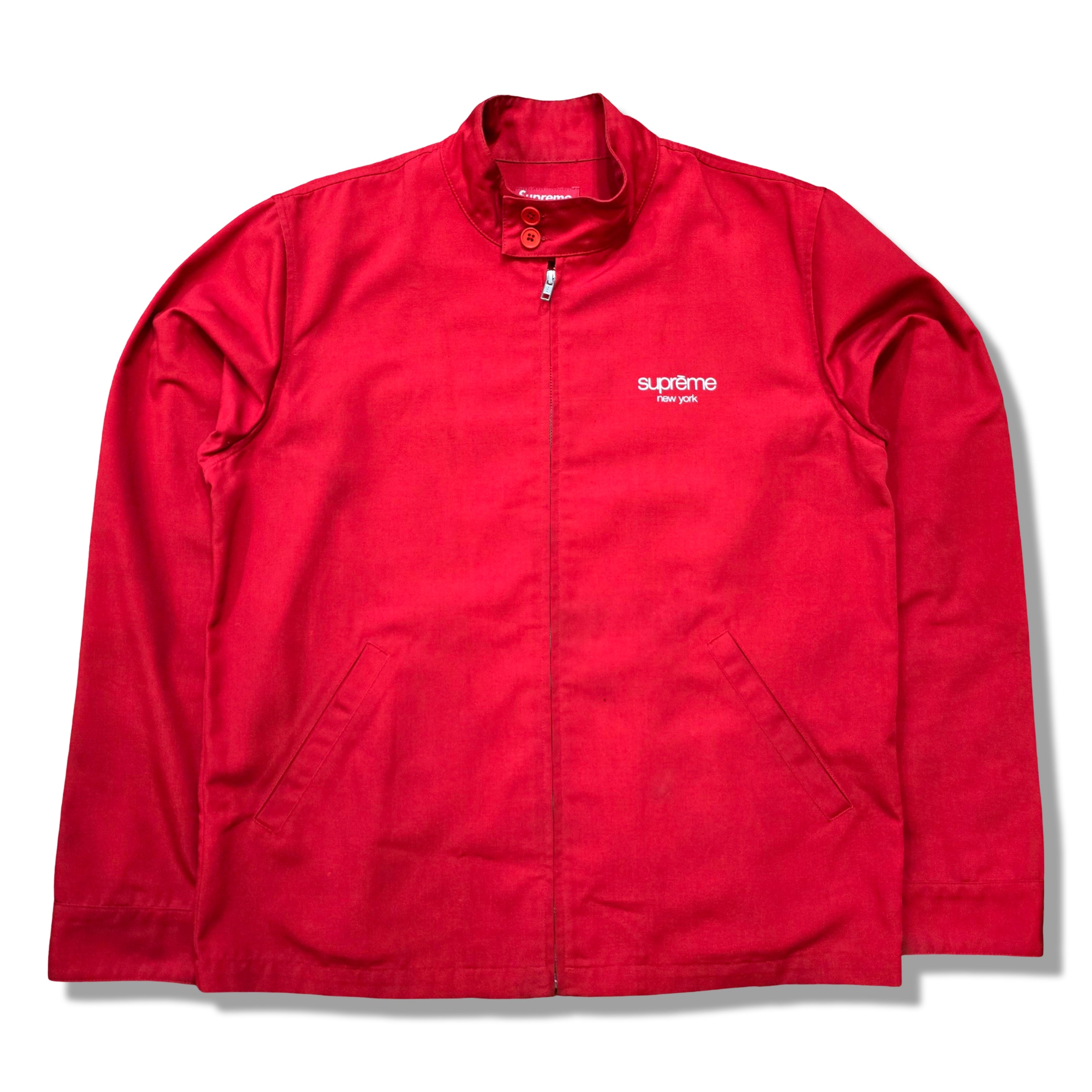 Supreme Skate Harrington Classic Logo Red