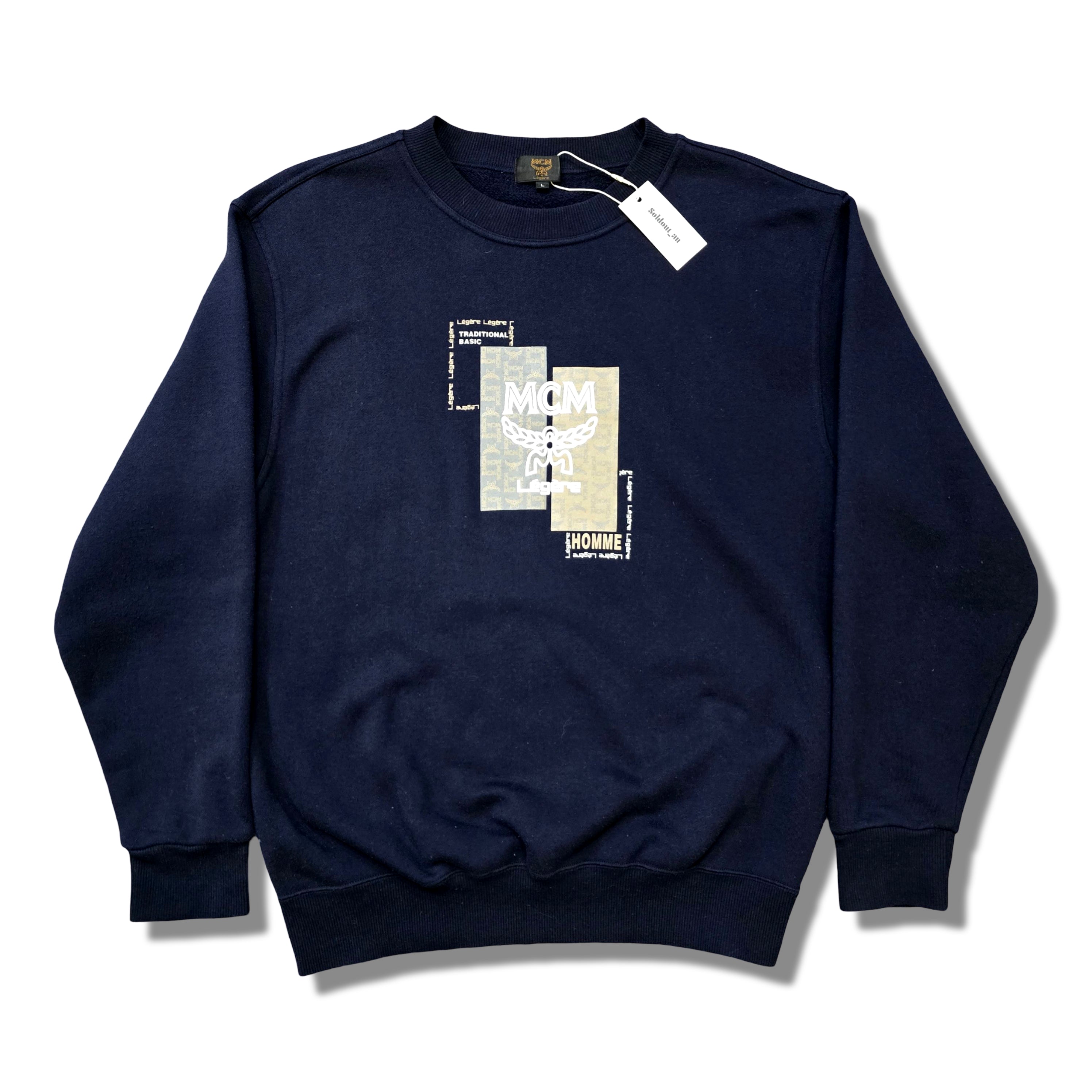 McM Traditional Basic Logo Sweater