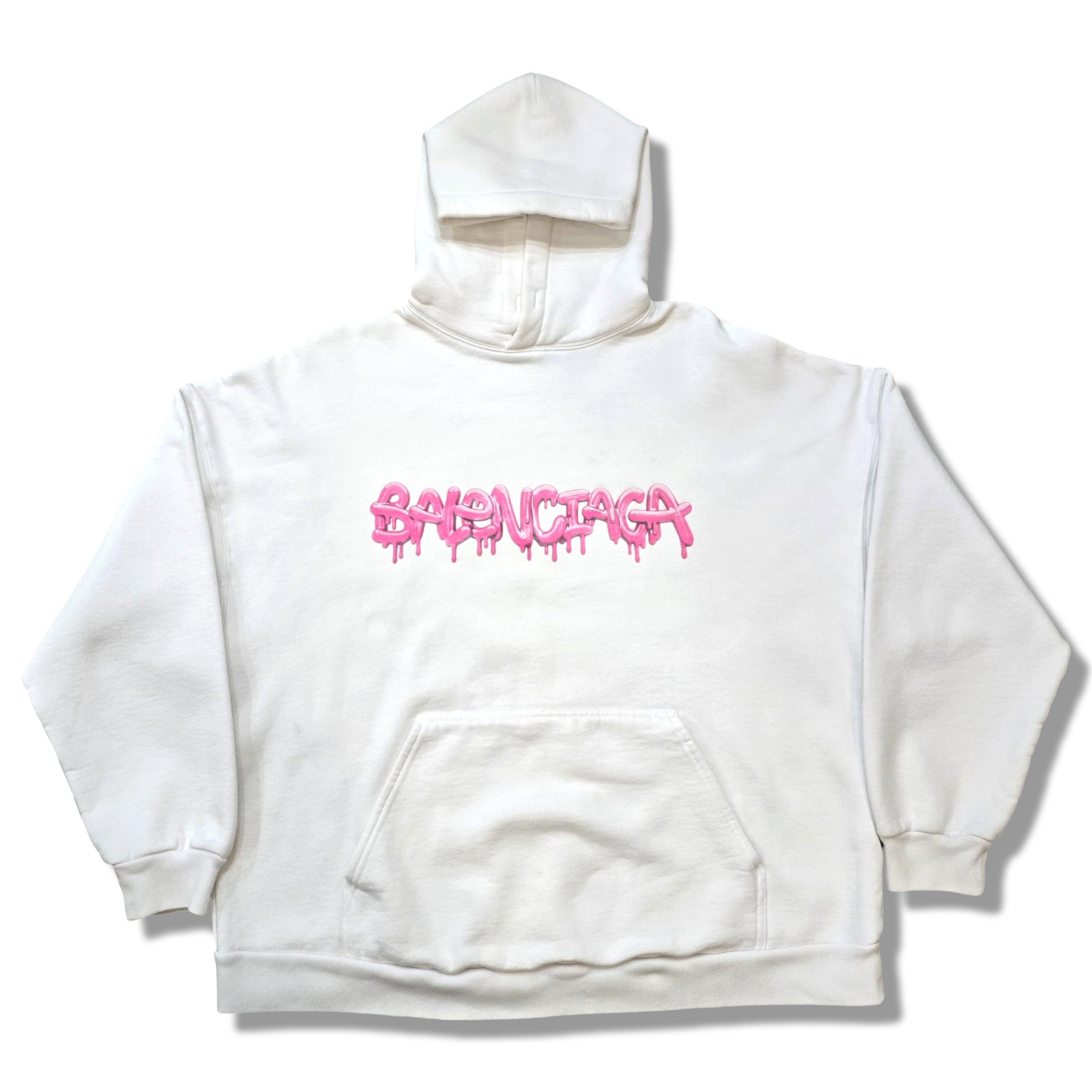 Balenciga Slime Hoodie White