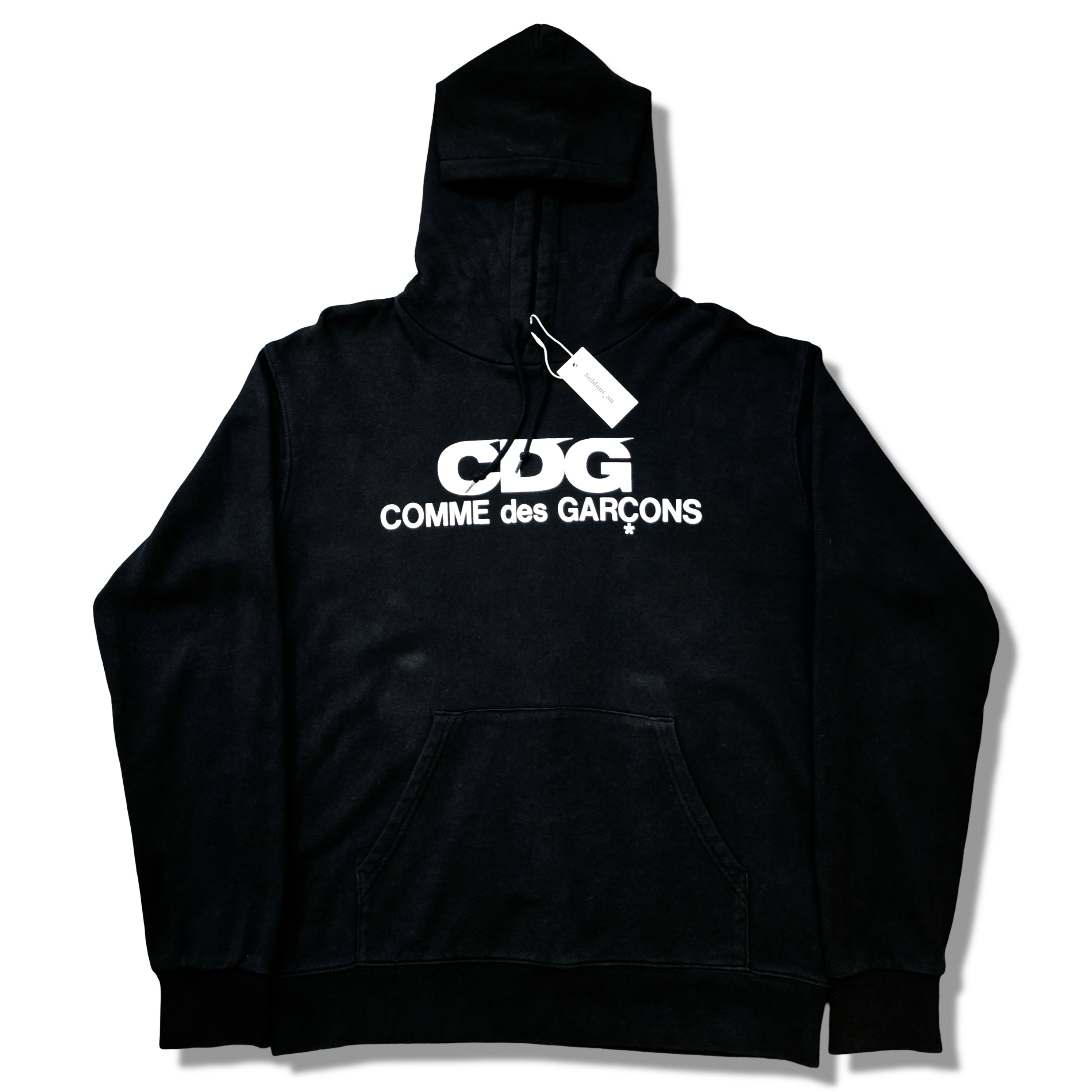 COMMe des GARSONS Center Logo Hoodie