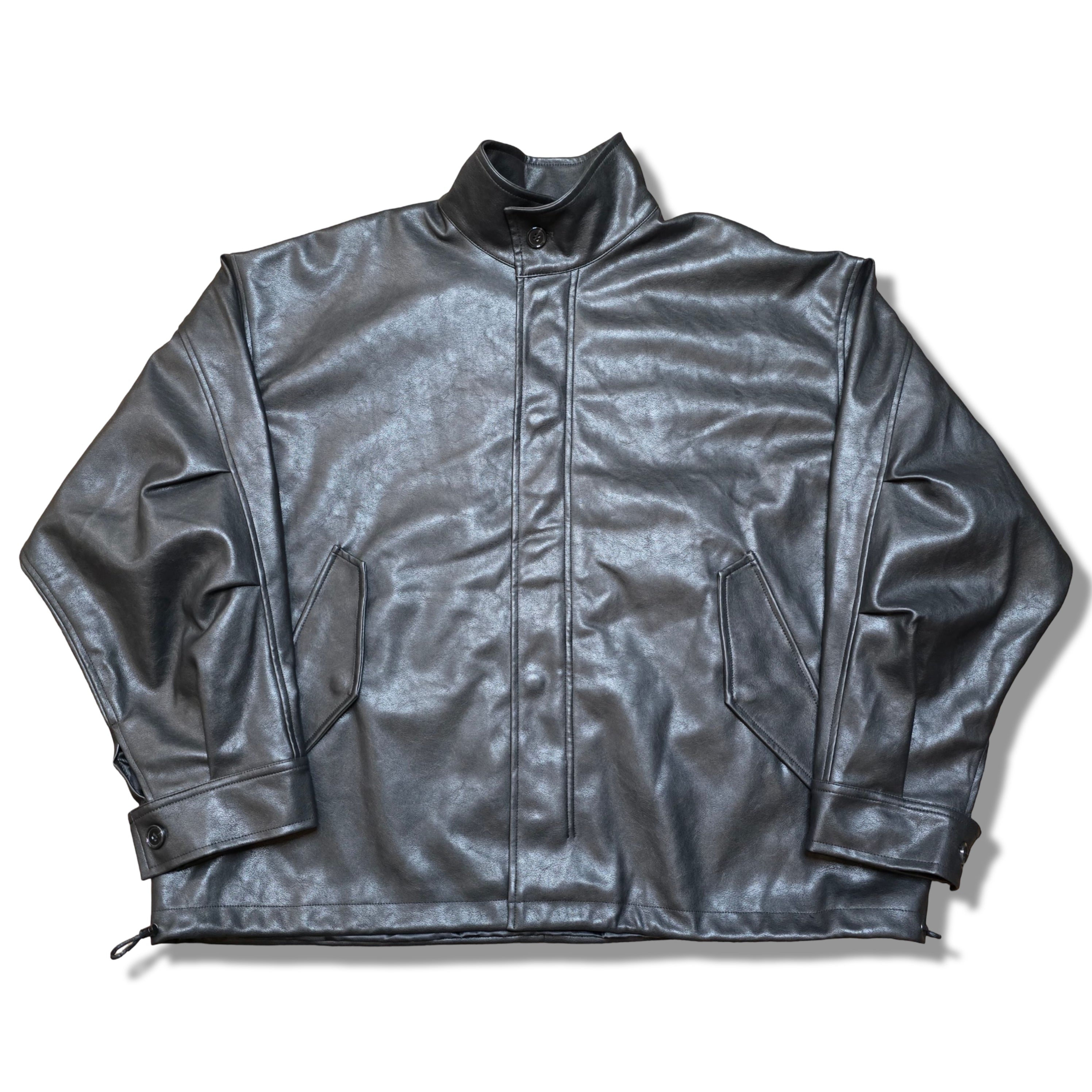 Partimento Leather Jacket