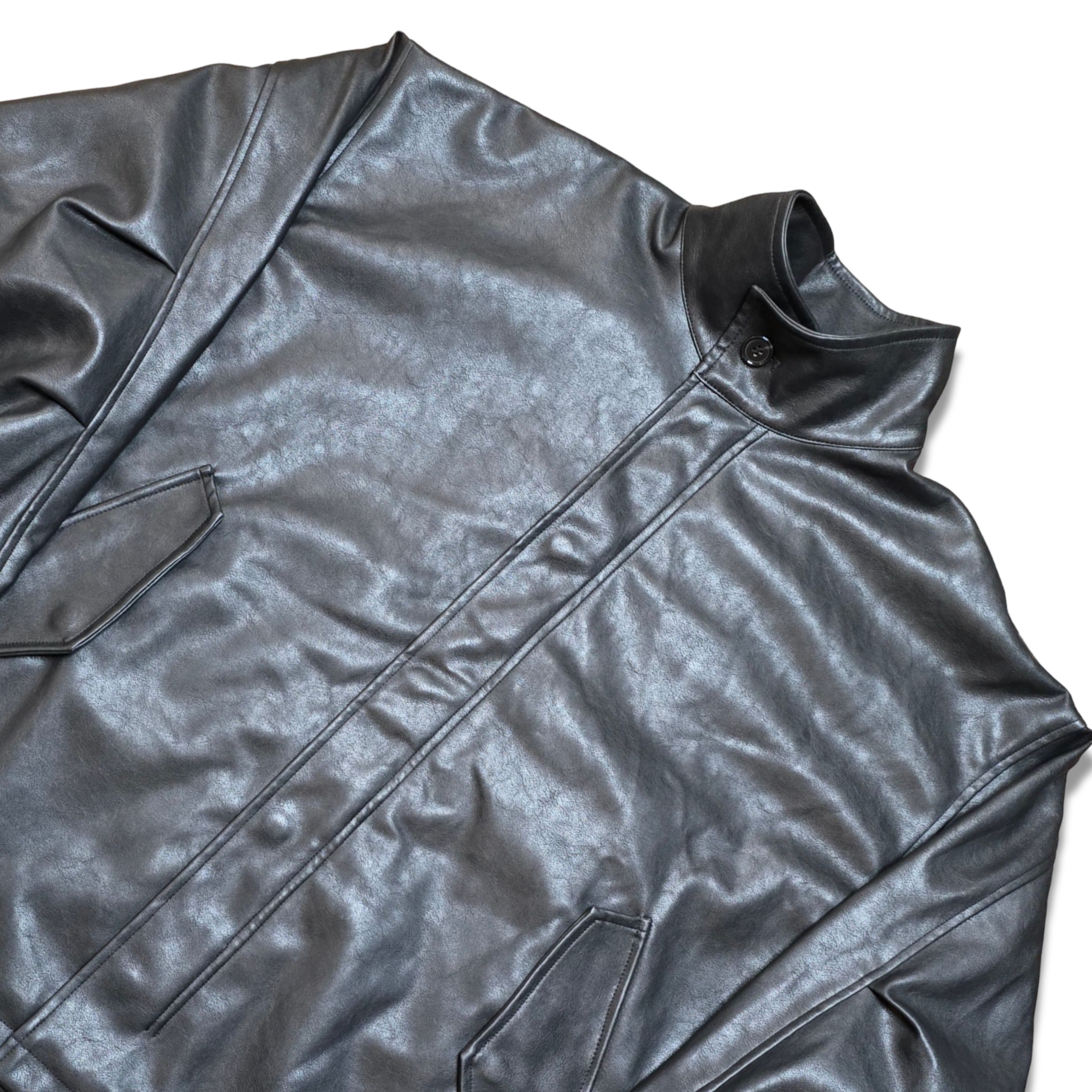 Partimento Leather Jacket