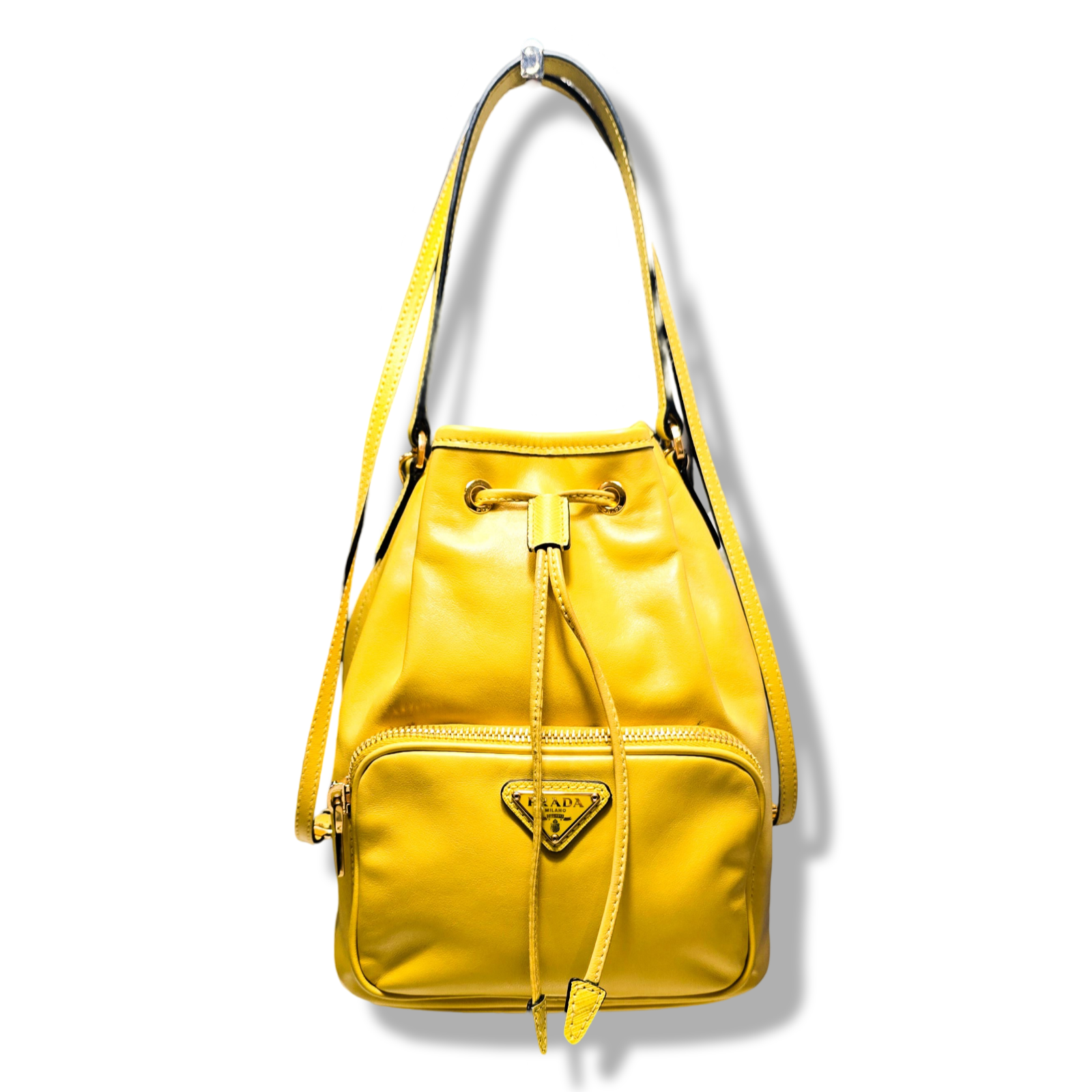 Prada Saffiano Lux Galleria Double Zip tote Bag