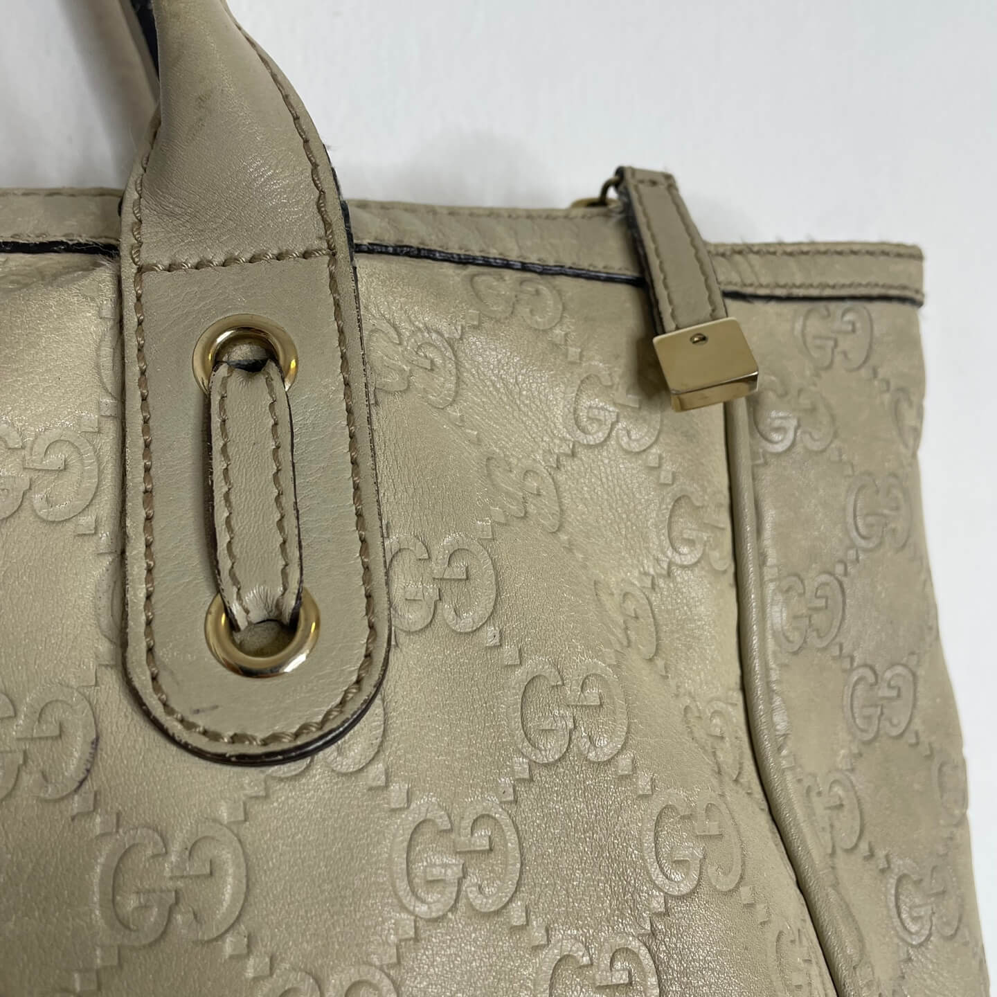 GUCCI Guccissima Leather Tote Bag