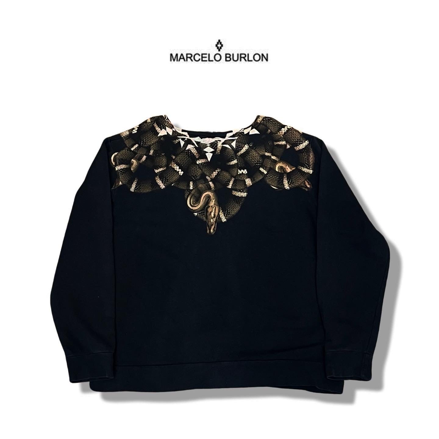 Marcelo burlon sweatshirts